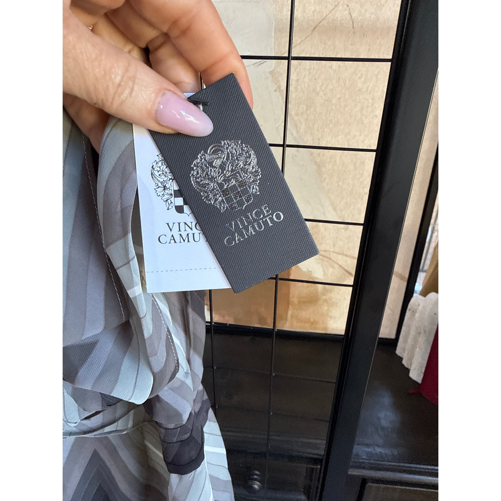 Vince Camuto Gray Prism Geometric Dress Size 12 New With Tags in Green - Picture 5 of 6